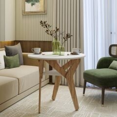 Çok Amaçlı Sehpa Masa - %100 MDF - Mutfak Yemek Çalışma Masası - Orta Sehpa